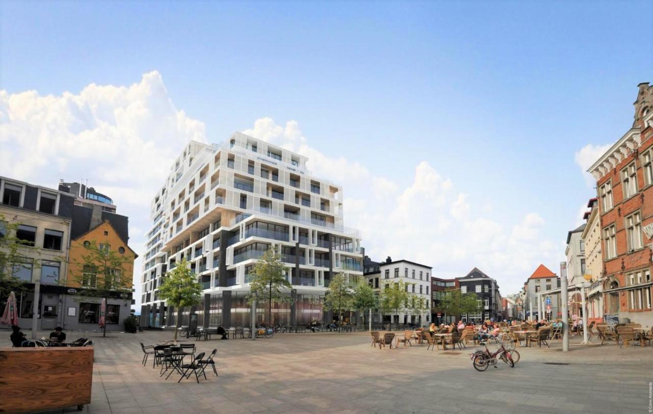 Saint Paulus Square Apartments แอนต์เวิร์ป ภายนอก รูปภาพ